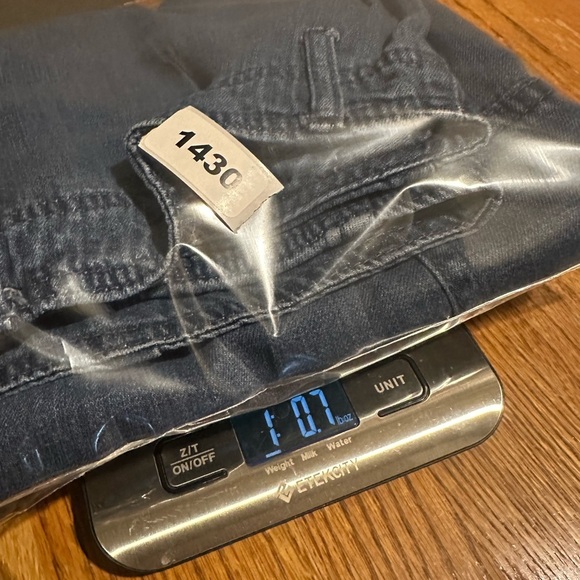 Rewash Brand Cargo Jeans Womens Juniors Size 9 Flowy Wide Leg Lightweight Baggy - Picture 8 of 8